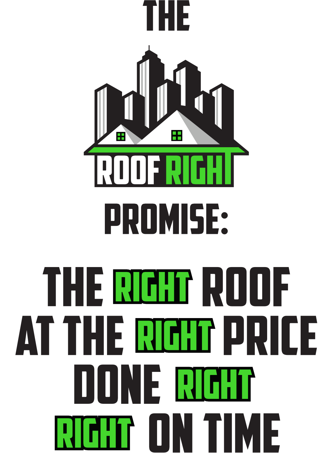Roof Right Promise